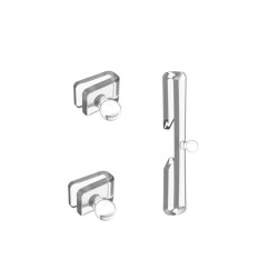 LEATT MOCOWANIE ZRYWEK/TEAR-OFF POST STRAP NA PASKU GOGLI 4.5 - 3 SZTUKI (CZĘŚCI ZAMIENNE)
