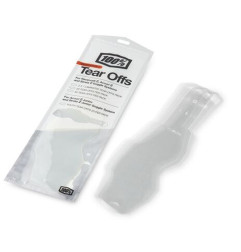 100 PROCENT AC2/ST2 YOUTH STANDARD TEAR-OFFS 20PK , ZRYWKI DO GOGLI ACCURI 2/ STRATA 2 YOUTH (DZIECIĘCE) 20 SZTUK
