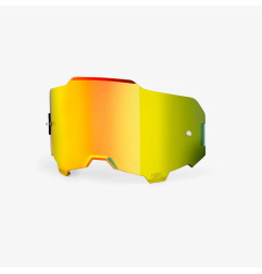 100 PROCENT ARMEGA / ARMATIC REPLACEMENT MIRROR GOLD LENS - SZYBA/SZYBKA/SZYBKA DO GOGLI ARMEGA / ARMATIC KOLOR ZŁOTE LUSTRO