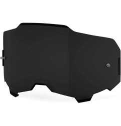 100 PROCENT ARMEGA / ARMATIC REPLACEMENT LENS - DARK SMOKE - SZYBA/SZYBKA DO GOGLI ARMEGA / ARMATIC KOLOR CZARNY