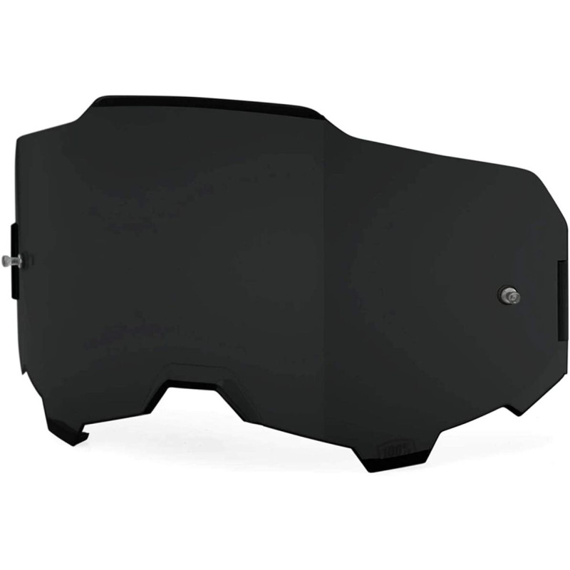 100 PROCENT ARMEGA / ARMATIC REPLACEMENT LENS - DARK SMOKE - SZYBA/SZYBKA DO GOGLI ARMEGA / ARMATIC KOLOR CZARNY