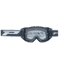 Gogle PROGRIP PG3303-180 TR Vista szare, szyba bezbarwna Antiscratch, No Fog, UV + gratis