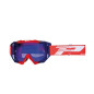 Gogle PROGRIP PG3200-197 FL Venom czerwono-niebieskie, szybka PG3246, Roll-Off PG3268