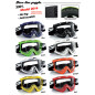 Gogle PROGRIP PG3301-101 Naswa białe, szybka Anti-Scratch/No Fog/Anti UV