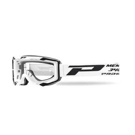 PROGRIP Gogle PG3400-101 RO Menace Roll Off, białe