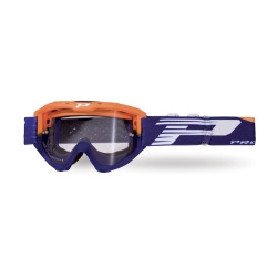 PROGRIP Gogle PG3450-275 LS Riot pomarańczowo-niebieskie, szyba PG3210, No Fog/No Scratch
