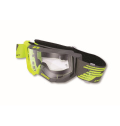 Gogle PROGRIP PG3300-347 TR Vision żółte fluo/szare, szyba przezroczysta Antiscratch, No Fog, Anti UV