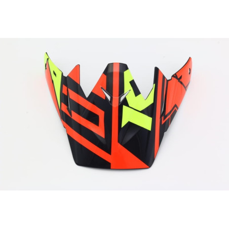 Daszek kasku CROSS OVER KTIME RED/YELLOW FLUO