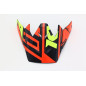 Daszek kasku CROSS OVER KTIME RED/YELLOW FLUO