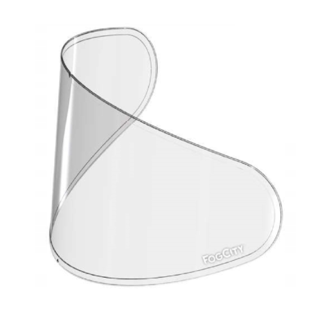 Pinlock Lens MH6 Clear FCE002 FogCity