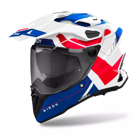 Kask Airoh Commander 2 Reveal Blue/Red Gloss M