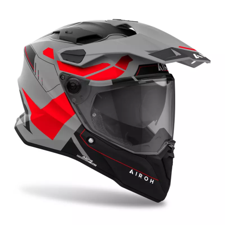Kask Airoh Commander 2 Reveal Red Fluo Matt L