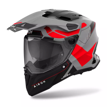 Kask Airoh Commander 2 Reveal Red Fluo Matt S