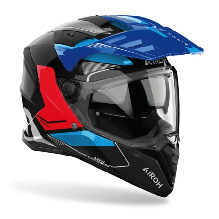 Kask Airoh Bandit Tune Blue/Red Gloss XXL