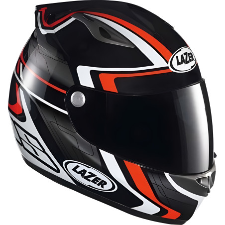 Kask motocyklowy LAZER OSPREY Genius czarny/czerwony