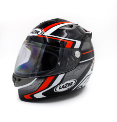 Kask motocyklowy LAZER OSPREY Genius czarny/czerwony