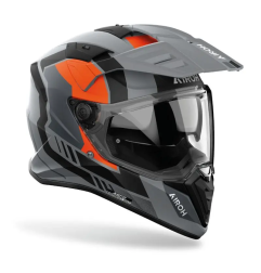 Kask motocyklowy enduro Airoh Bandit Horn Orange Matt S