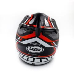 Kask motocyklowy LAZER OSPREY Genius czarny/czerwony
