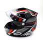 Kask motocyklowy LAZER OSPREY Genius czarny/czerwony Kask motocyklowy LAZER OSPREY Genius czarny/czerwony