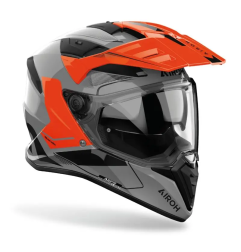 Kask motocyklowy enduro Airoh Bandit Tune Orange Gloss XXL