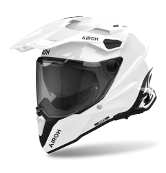 Kask motocyklowy enduro Airoh Commander 2 White Gloss 3XL