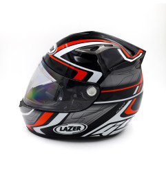 Kask motocyklowy LAZER OSPREY Genius czarny/czerwony