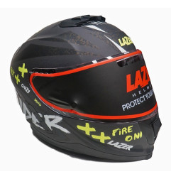 Kask Motocyklowy LAZER RAFALE EVO Oni kol. czarny/ciemny szary/żółty fluo/matowy