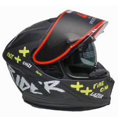 Kask Motocyklowy LAZER RAFALE EVO Oni kol. czarny/ciemny szary/żółty fluo/matowy