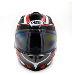 Kask motocyklowy LAZER OSPREY Genius czarny/czerwony
