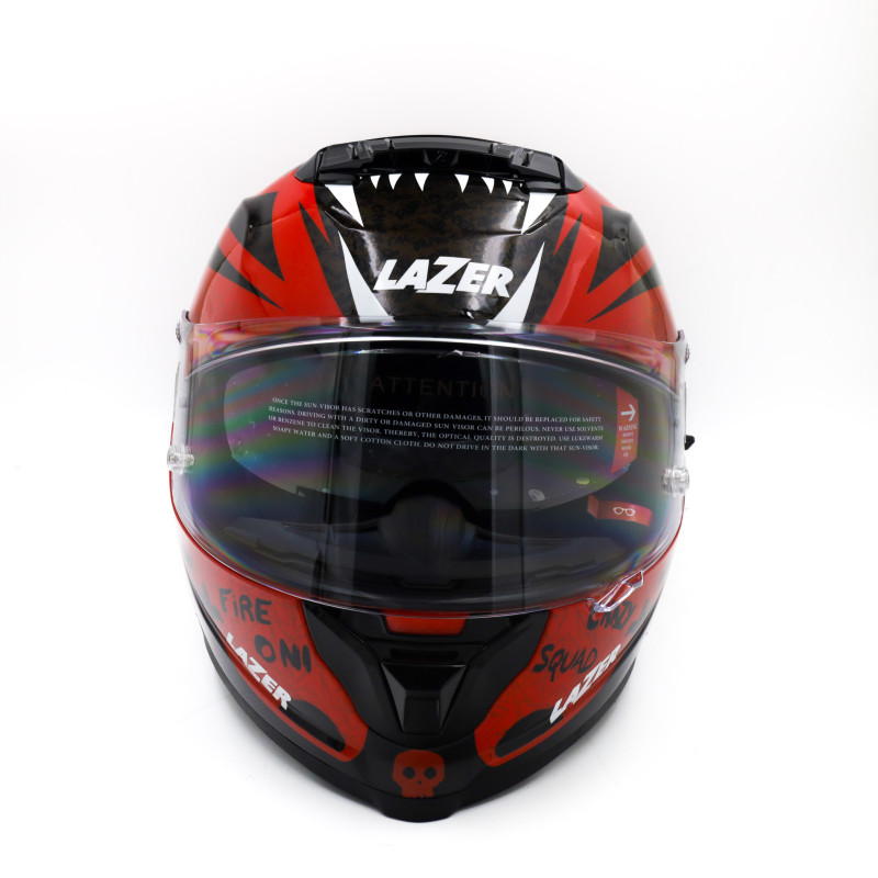 Kask Motocyklowy LAZER RAFALE EVO Oni Czerwony (kol. Czerwony - Czarny)