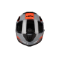 Kask Motocyklowy LAZER RAFALE EVO Roadtech (kol. Szary - Czerwony - Matowy)