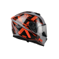 Kask Motocyklowy LAZER RAFALE EVO Roadtech (kol. Szary - Czerwony - Matowy)