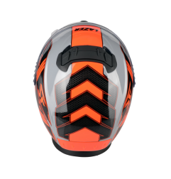 Kask Motocyklowy LAZER RAFALE EVO Roadtech (kol. Szary - Czerwony - Matowy)
