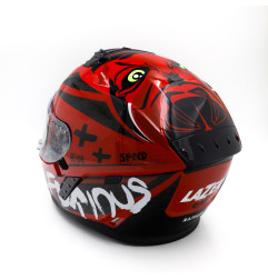 Kask Motocyklowy LAZER RAFALE EVO Oni Czerwony (kol. Czerwony - Czarny)