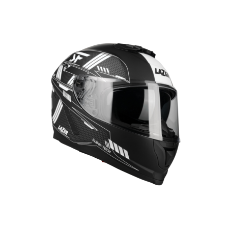 Kask Motocyklowy LAZER RAFALE EVO Roadtech (kol. Czarny - Biały - Matowy)
