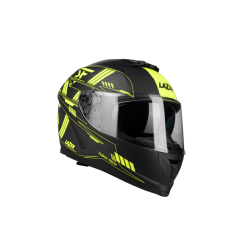 Kask Motocyklowy LAZER RAFALE EVO Roadtech (kol. Czarny - Żółty - Matowy)
