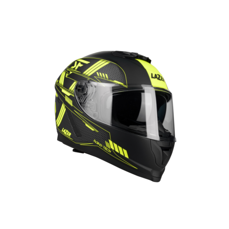 Kask Motocyklowy LAZER RAFALE EVO Roadtech (kol. Czarny - Żółty - Matowy)