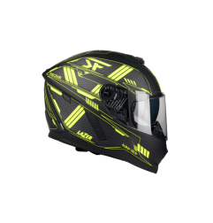 Kask Motocyklowy LAZER RAFALE EVO Roadtech (kol. Czarny - Żółty - Matowy)