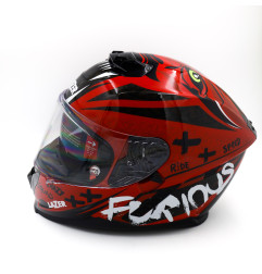 Kask Motocyklowy LAZER RAFALE EVO Oni Czerwony (kol. Czerwony - Czarny)