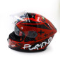 Kask Motocyklowy LAZER RAFALE EVO Oni Czerwony (kol. Czerwony - Czarny)