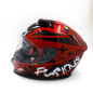 Kask Motocyklowy LAZER RAFALE EVO Oni Czerwony (kol. Czerwony - Czarny)