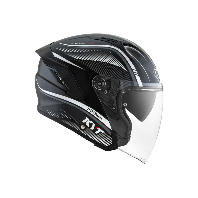 Kask Motocyklowy KYT NF-J RADAR biały