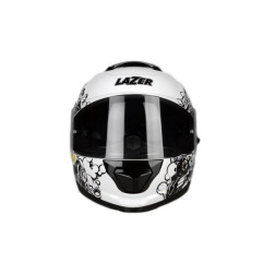 Kask Motocyklowy LAZER RAFALE EVO Stickerbomb (kol. Biały - Czarny - Srebrny - Czerwony)