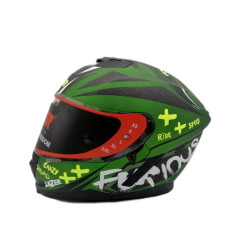 Kask Motocyklowy LAZER RAFALE Oni Zielony (kol. Zielony - Czarny)