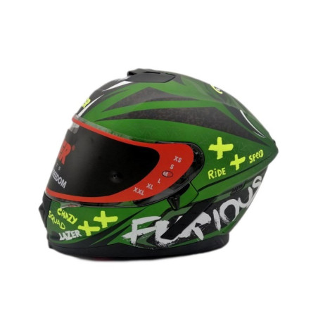 Kask Motocyklowy LAZER RAFALE Oni Zielony (kol. Zielony - Czarny)