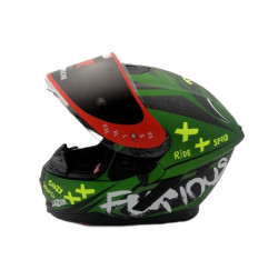 Kask Motocyklowy LAZER RAFALE Oni Zielony (kol. Zielony - Czarny)