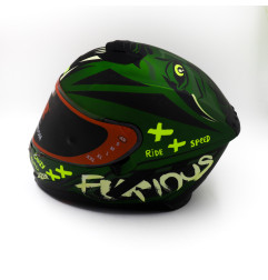 Kask Motocyklowy LAZER RAFALE Oni Zielony (kol. Zielony - Czarny)