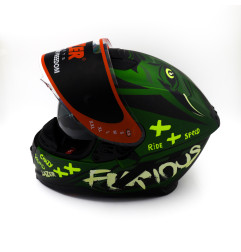 Kask Motocyklowy LAZER RAFALE Oni Zielony (kol. Zielony - Czarny)