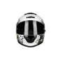 Kask Motocyklowy LAZER RAFALE EVO Stickerbomb (kol. Biały - Czarny - Srebrny - Czerwony)
