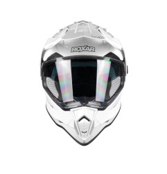 Kask motocyklowy turystyczny ROXAR ADV Z-Line biały połysk